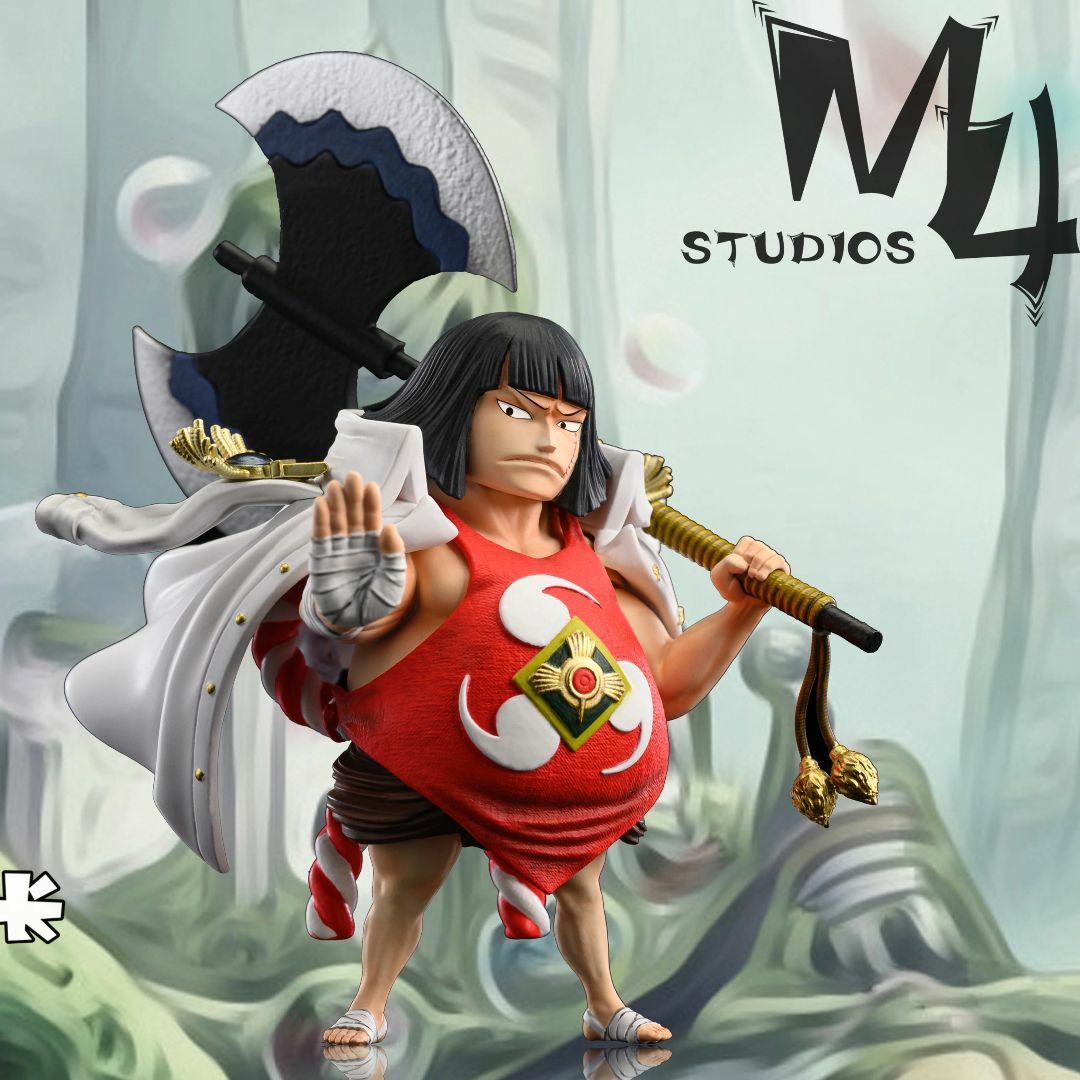 ワンピース 海軍本部 戦桃丸 フィギュア ガレージキット ワーコレ