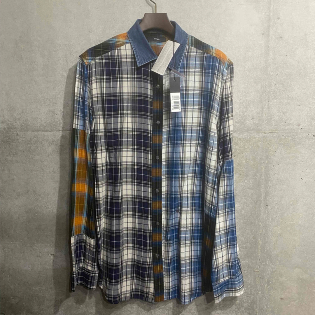 DIESEL - BTS V テテ テヒョン着用 dieselチェックシャツ 防弾