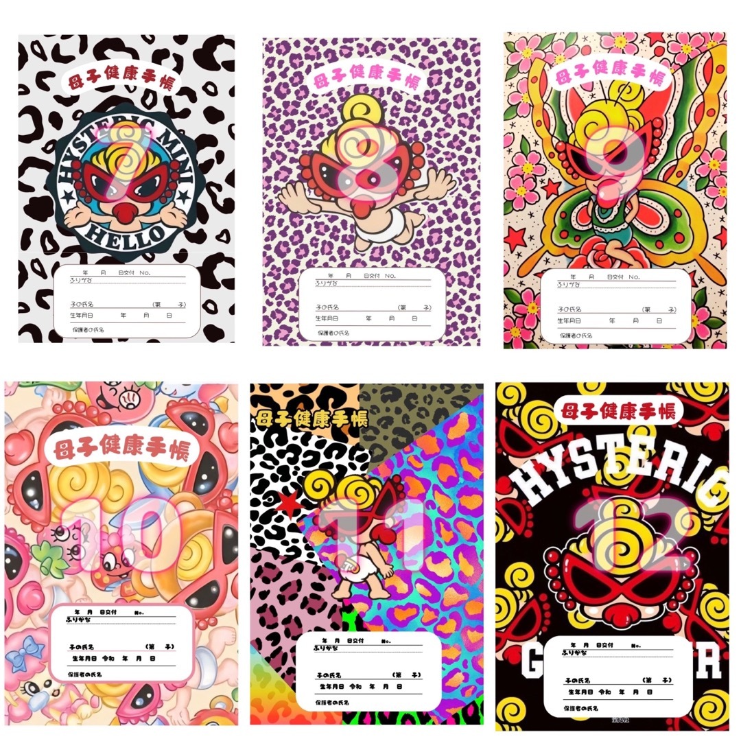 母子手帳カバー おくすり手帳カバー ヒスミニ ヒステリックミニの通販