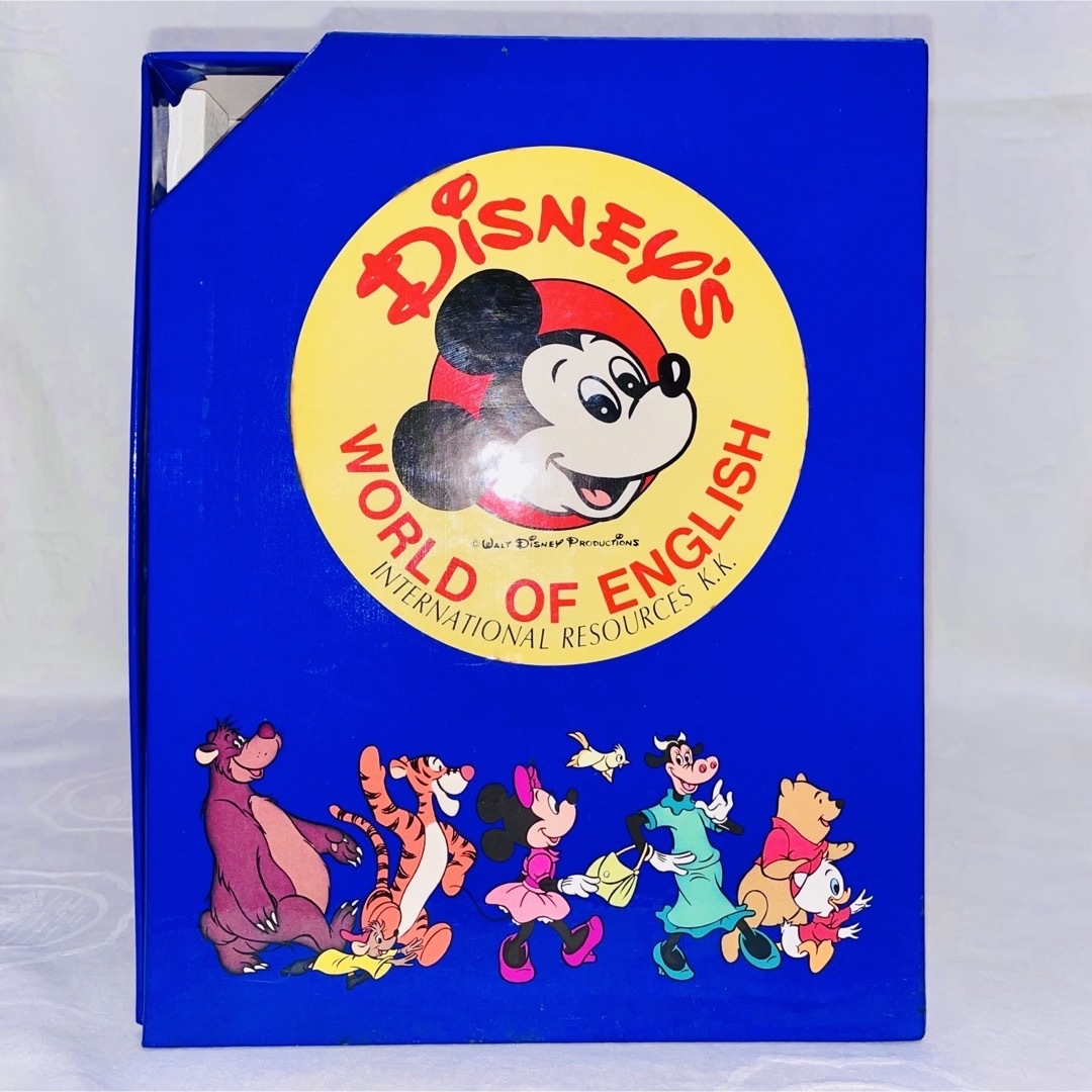 Disney - Disney world of english 1〜12 本＋カセット＋教材の通販 by