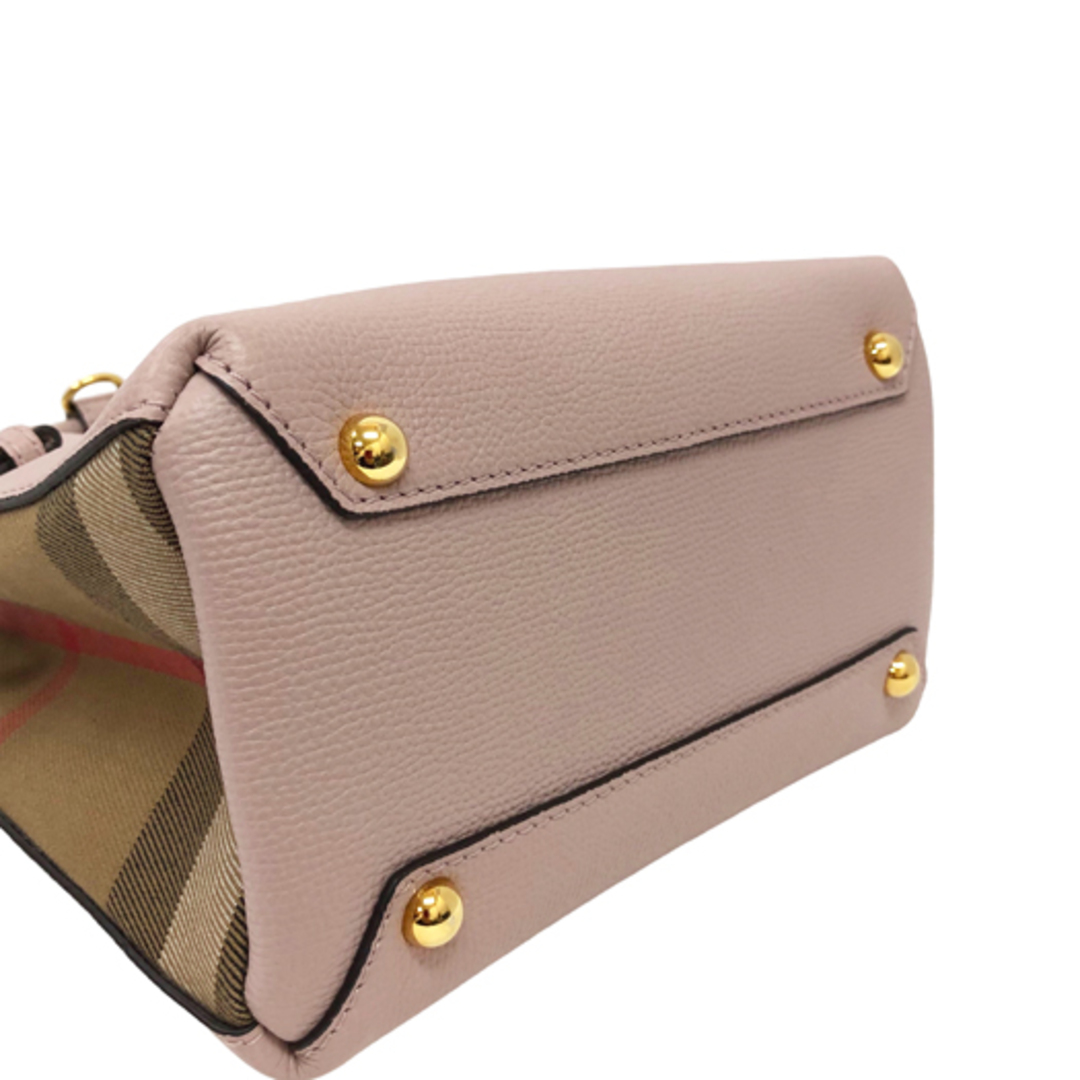 BURBERRY - バーバリー スモール バナー 2WAYトート（チェック柄