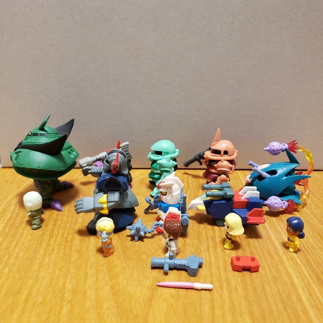 BANDAI - 【匿名配送】SDガンダムフルカラーDX「全5種フルコンプセット