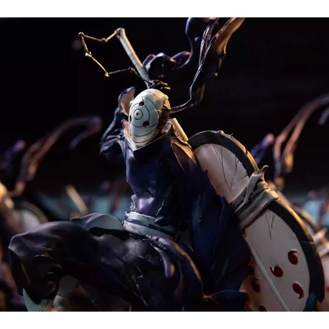 ナルト 疾風伝 うちはオビト ガレージキット 塗装済み完成品