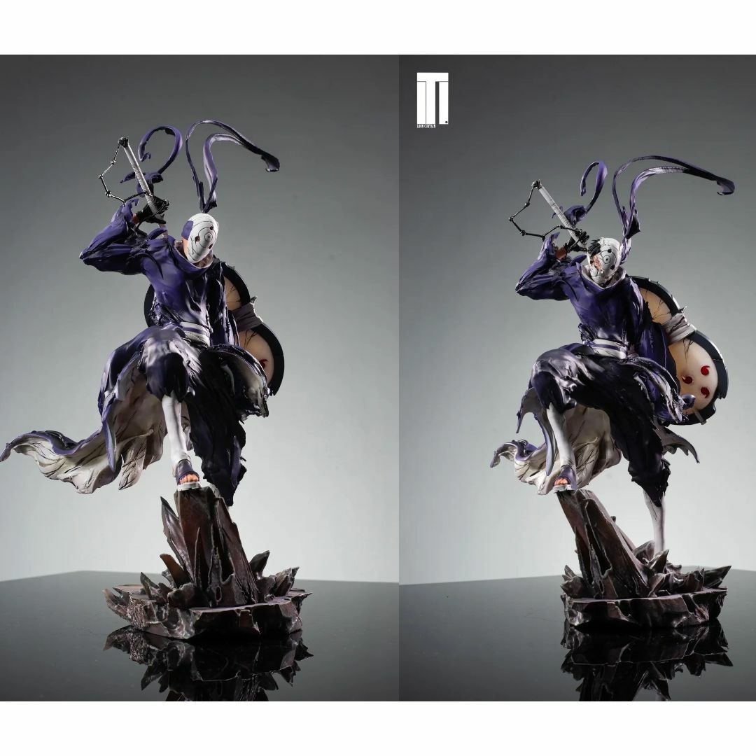 ナルト 疾風伝 うちはオビト ガレージキット 塗装済み完成品