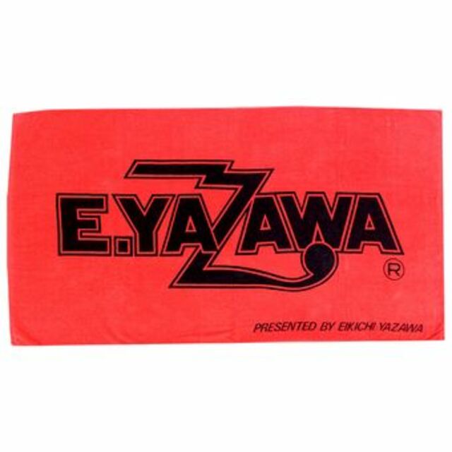矢沢永吉 ショップ限定 スペシャルビーチタオル 09 赤黒ロゴの通販 by