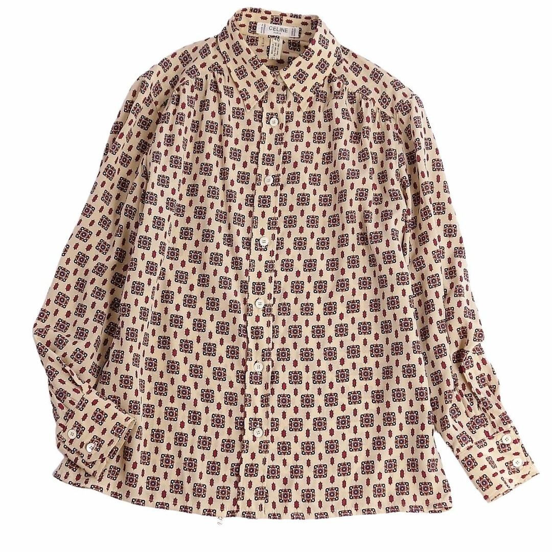 CELINE - 極美品 Vintage セリーヌ CELINE シャツ ブラウス ロング