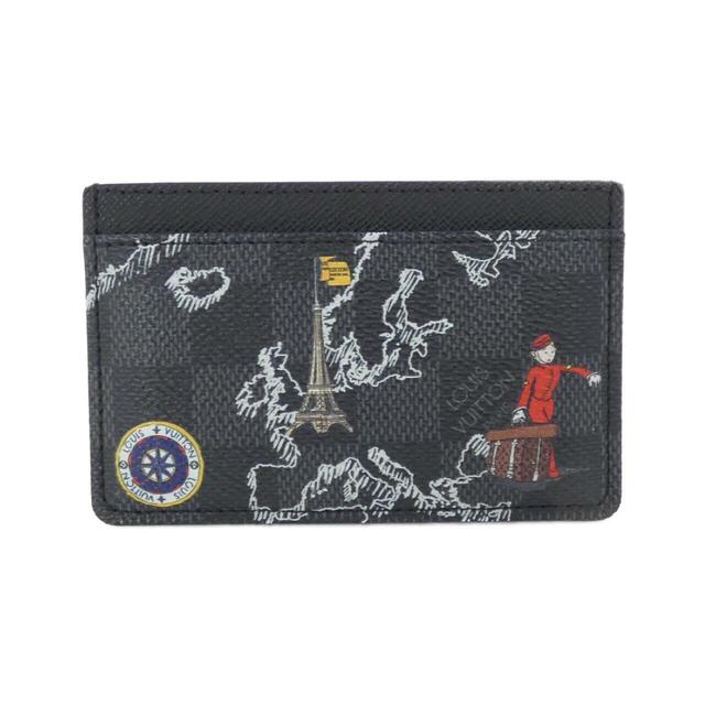 LOUIS VUITTON - ルイヴィトン ダミエ グラフィット マップ ポルト