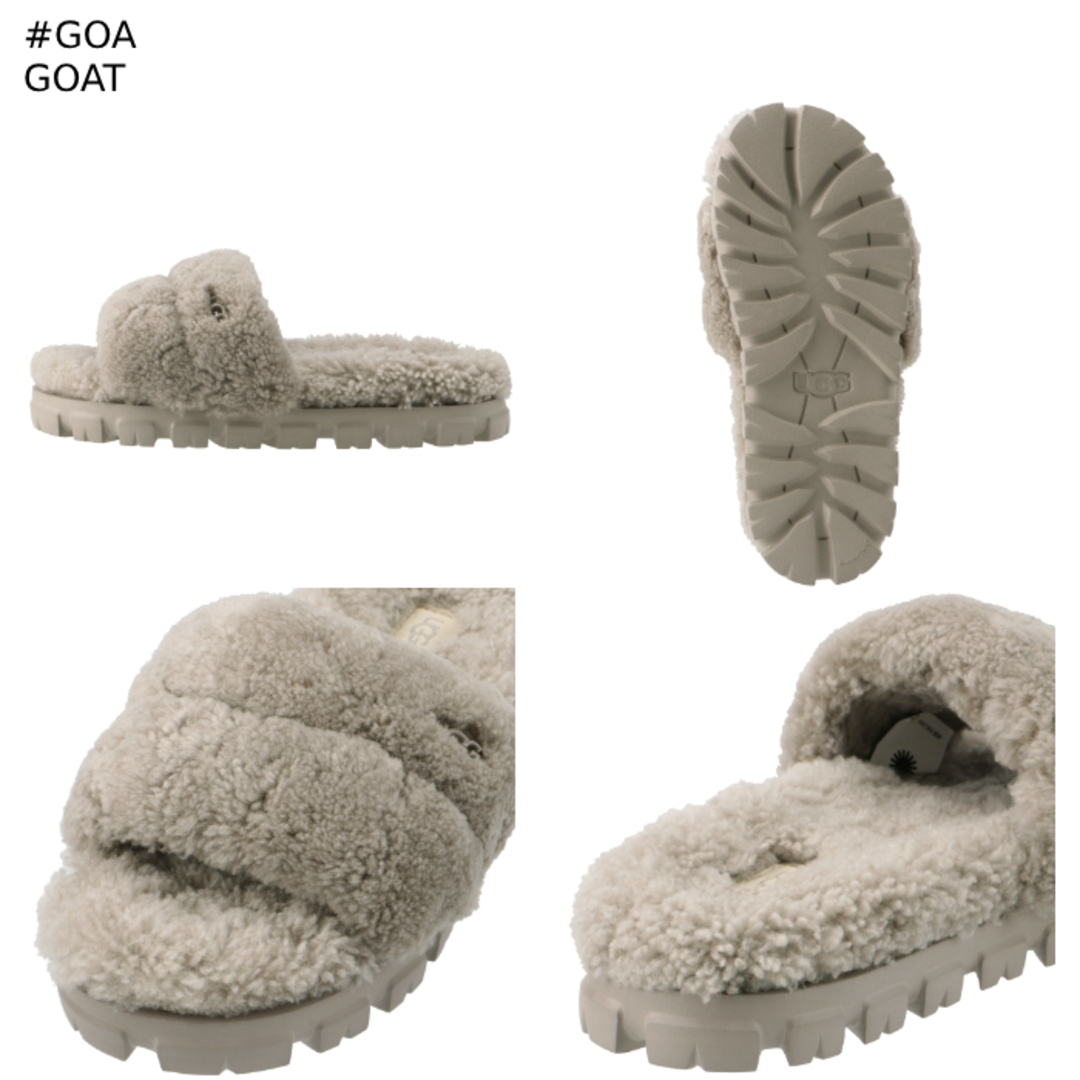 UGG - アグ UGG サンダル COZETTA CURLY シープスキン スリッパ