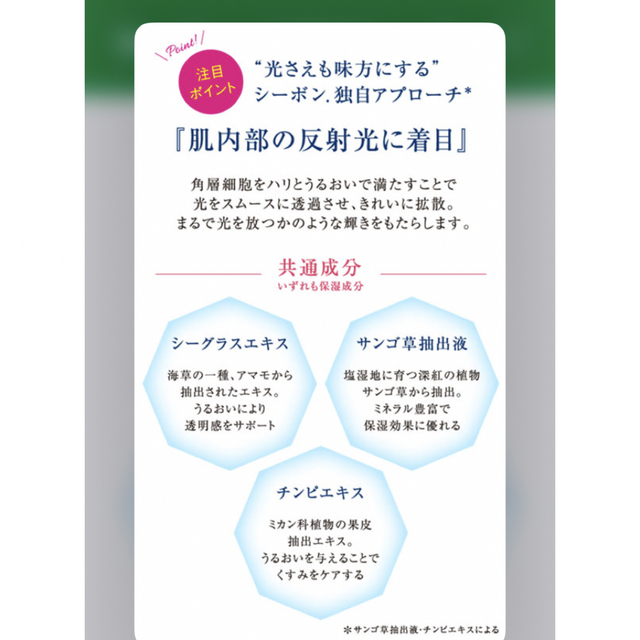 シーボン フェイシャリストFPプログラム14a 17本