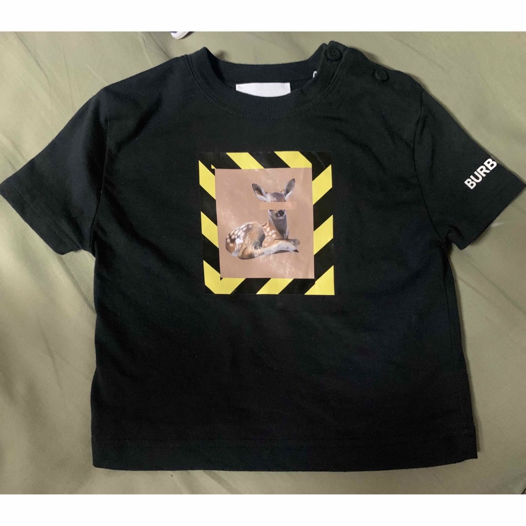 BURBERRY - 美品 バーバリー Tシャツ 6M 68 ブラックの通販 by