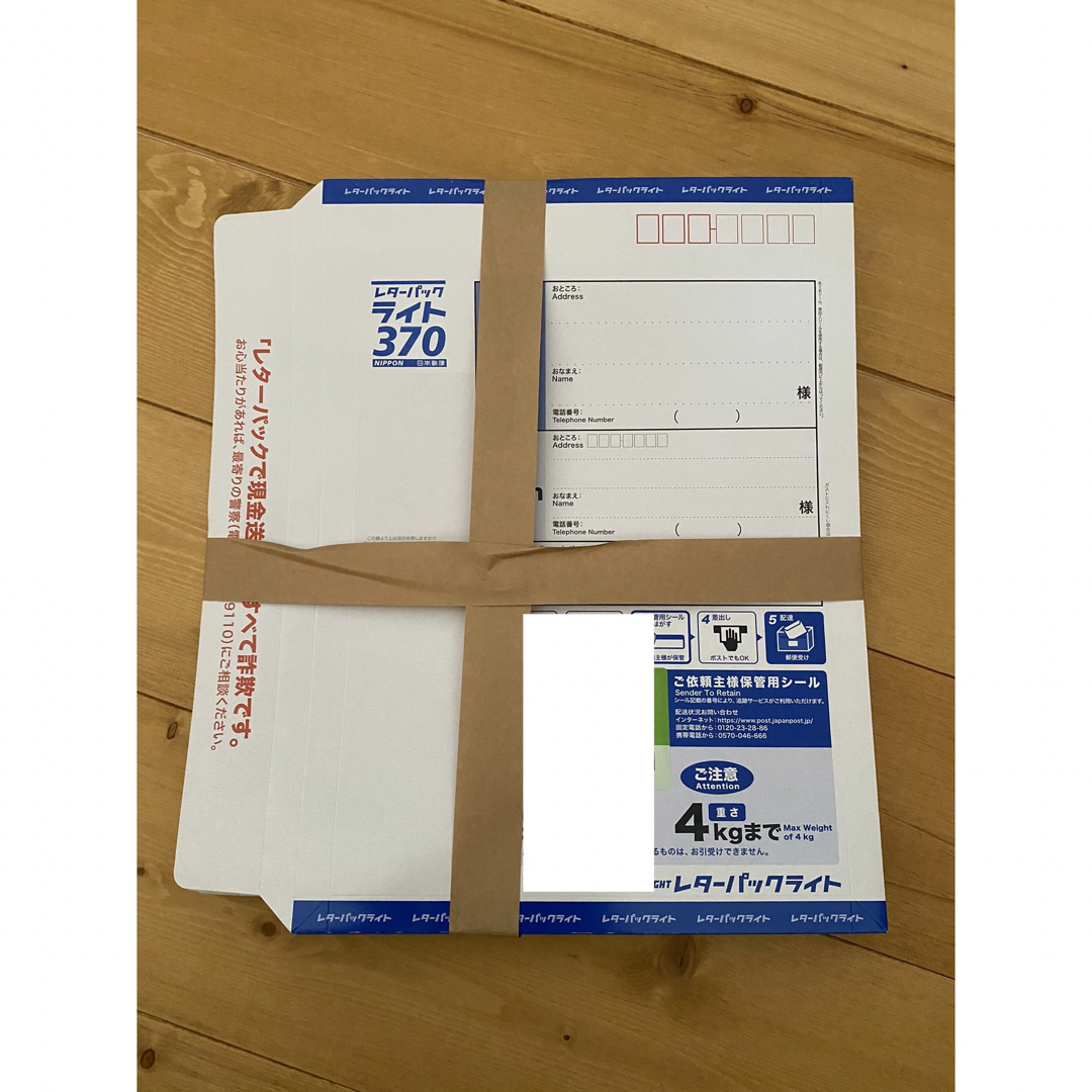 パンダ レターパックプラス 600 × 15枚 お得 レターパックプラス600