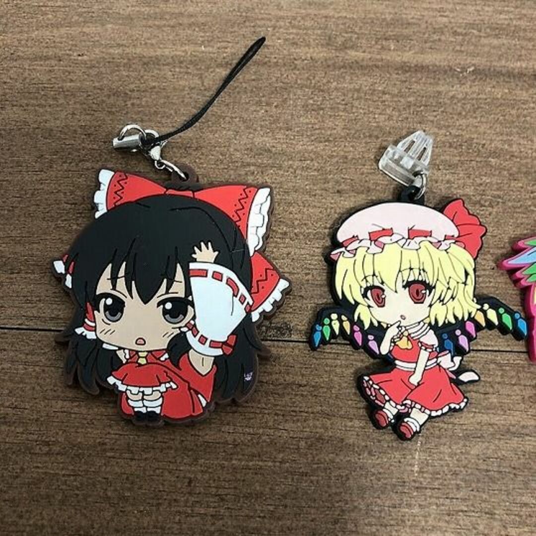 東方Projectフランドール・スカーレット博麗霊夢ラバーストラップの