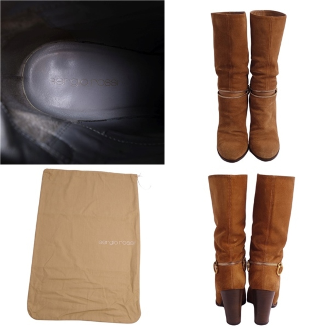 Sergio Rossi - 美品 セルジオロッシ SERGIO ROSSI ブーツ スウェード