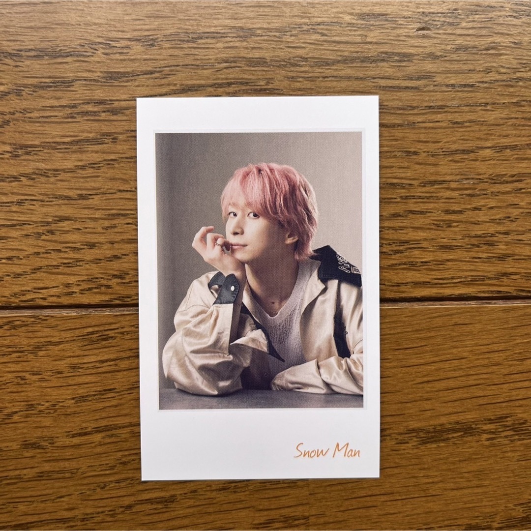 Snow Man - 《SnowMan 佐久間大介 オレンジkiss チェキ風カード》の