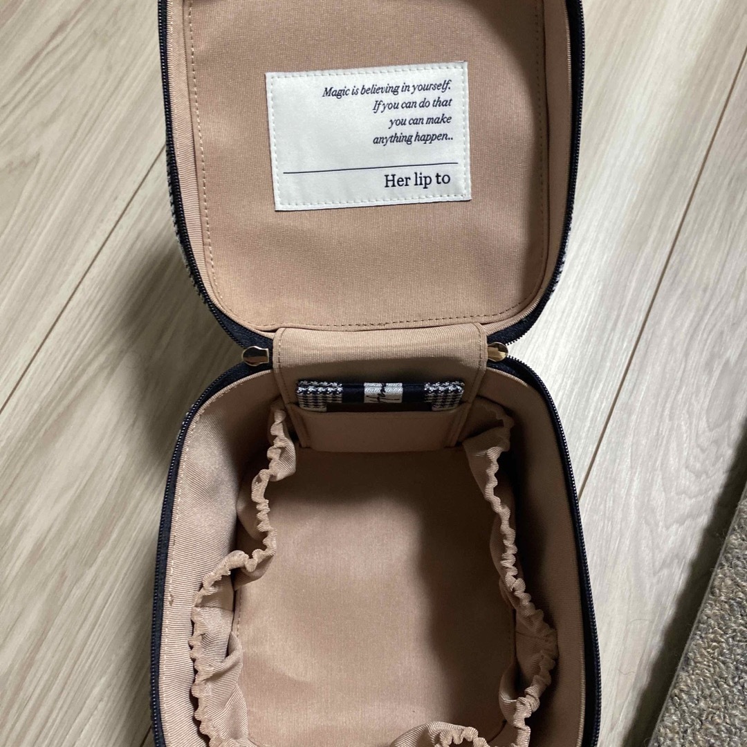 Her lip to - HLT Jacquard Vanity Bag herlipto バニティバッグの通販