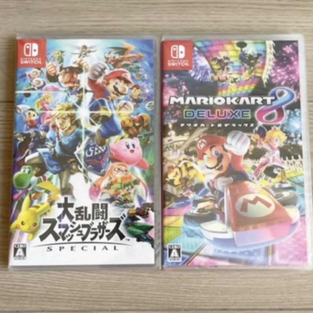 Nintendo Switch - 大乱闘スマッシュブラザーズ マリオカート8 switch