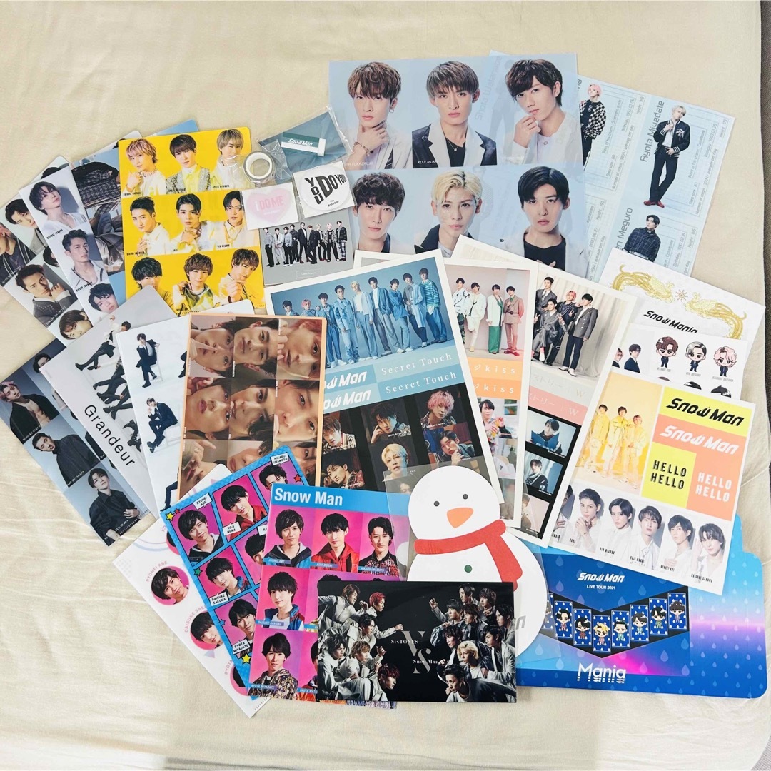 SnowMan CD購入特典まとめ売りの通販 by AOI｜ラクマ