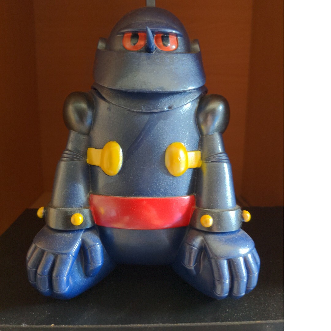 商工中金 鉄人28号 貯金箱 昭和レトロ ノベルティ ソフビ 商工中金