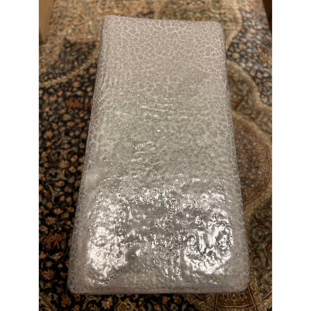 九谷深香陶窯 二代浅蔵五十吉 銀彩瑞果