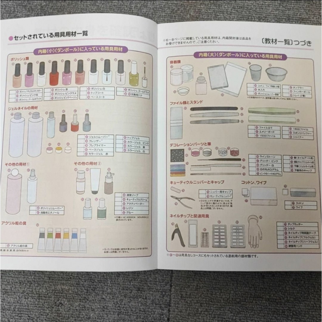 ネイリスト講座 ユーキャン 用具付きフルセット 2023【未使用品】