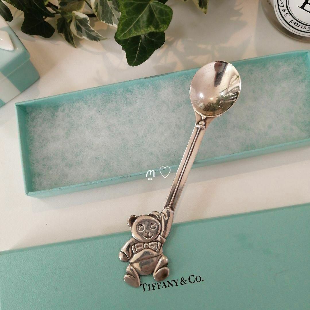 Tiffany & Co. - ティファニー ベアバルーン シルバーベビースプーン