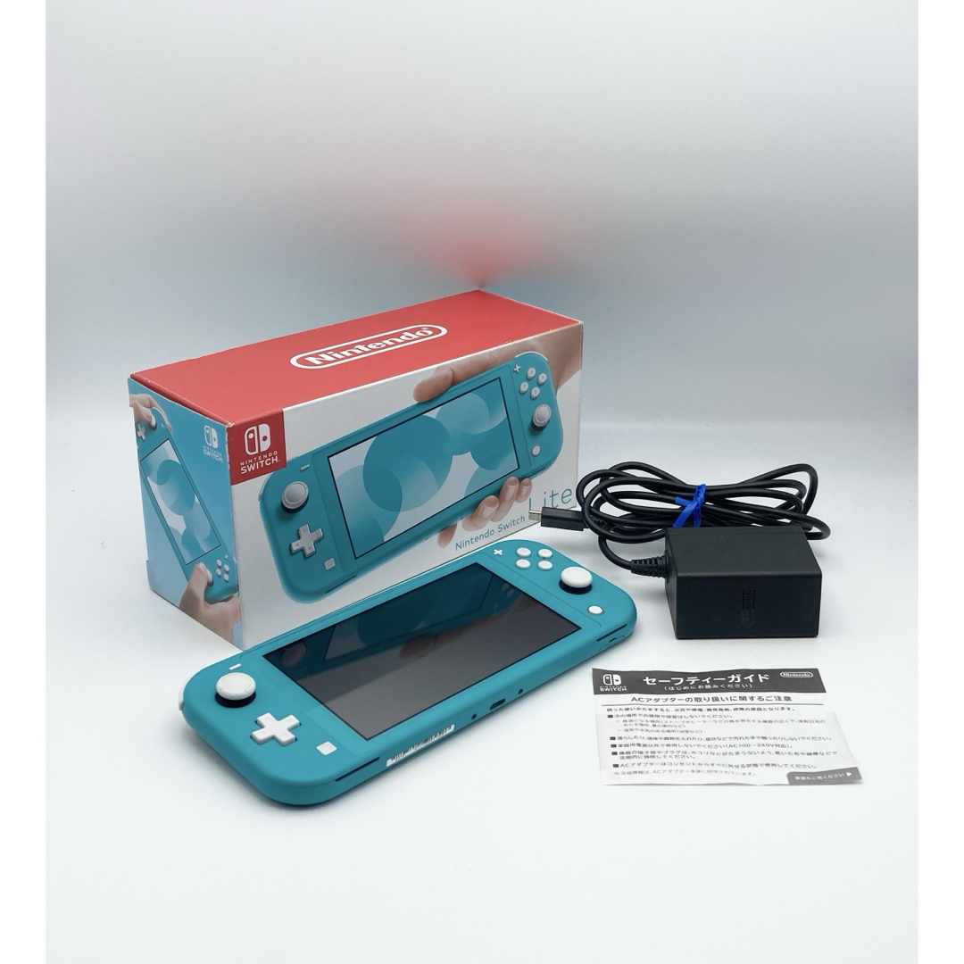 Nintendo Switch - Switchライト ターコイズ 付属品完品 中古品の通販