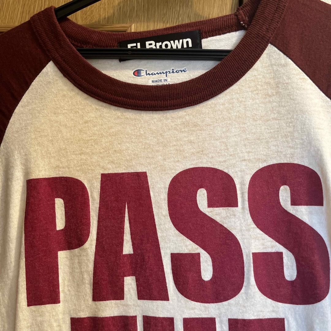 PASS THE MIC Tシャツ Lサイズ バーガンディ SOUL'd OUT Diggy-Mo'着用