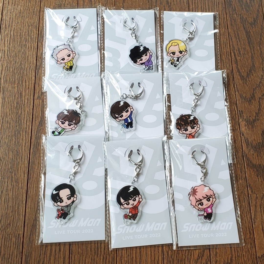 Snow Man - すのチルぶら下がりアクリルキーホルダーSnow Manの通販 by