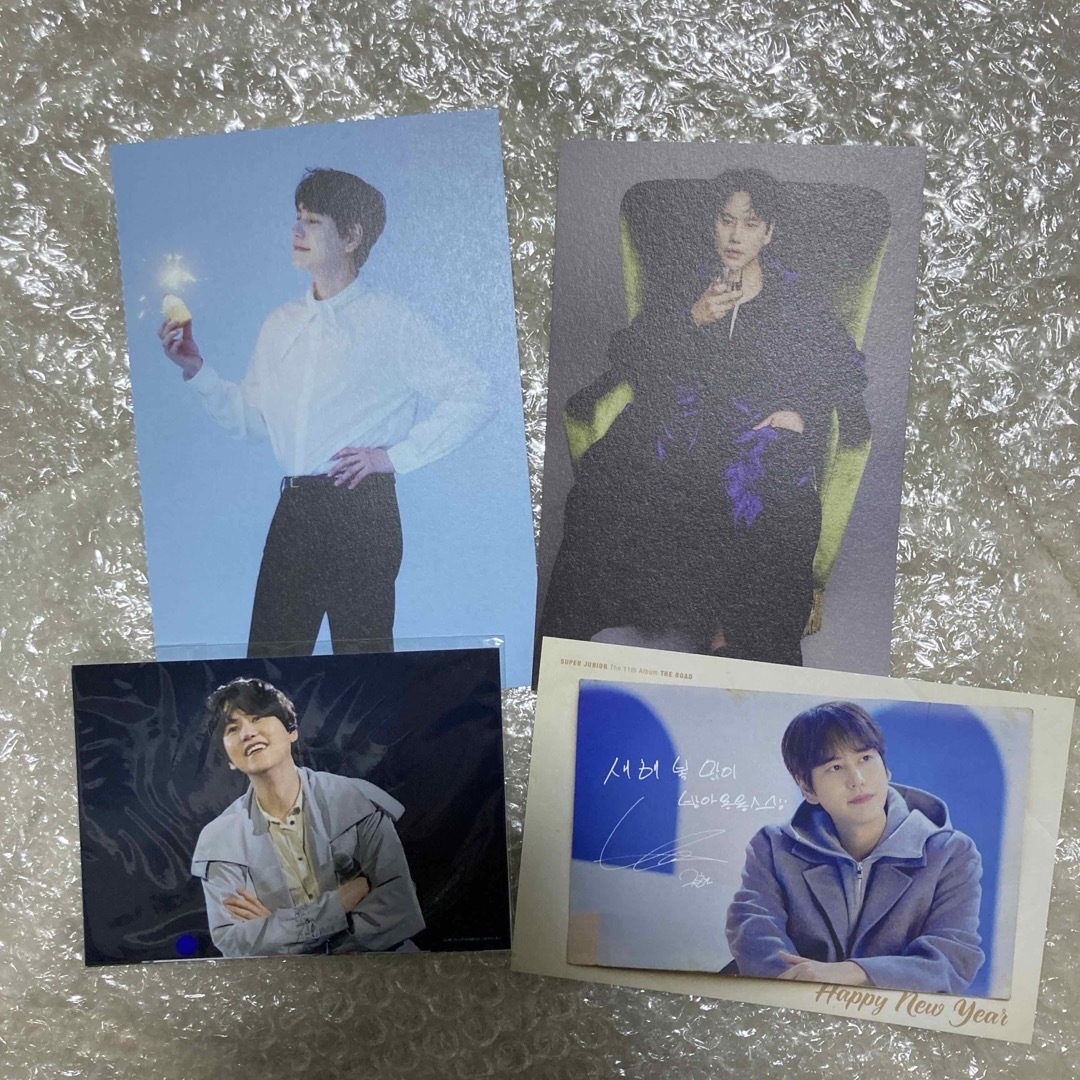 Super Juniorスーパージュニア キュヒョン 直筆サイン入り写真パネル