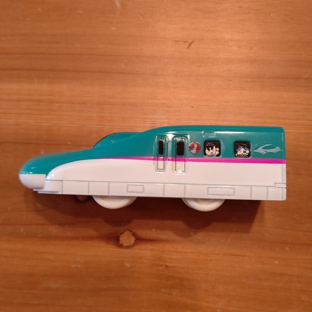 くら寿司新幹線 はやぶさ くまモン 迷路 バランスブロック 玩具