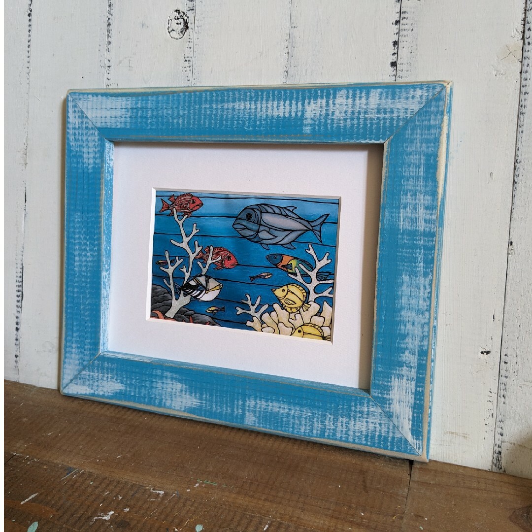 SURF様確認ページ ヘザーブラウン 額縁 フレームの通販 by MAHALONIA's