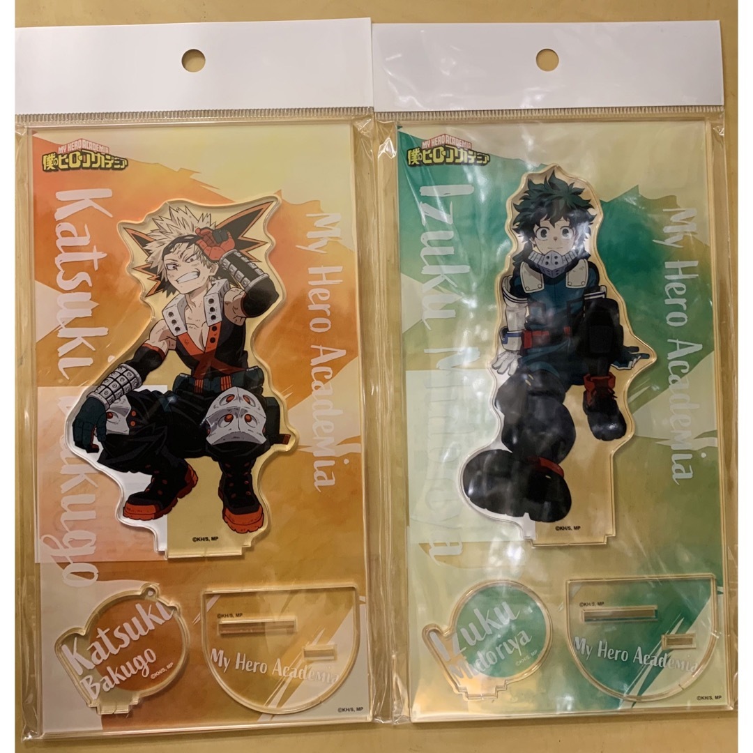 ヒロアカ【ヒーロープラザ限定】爆豪&緑谷【2点セット】アクスタ