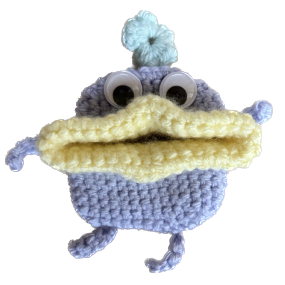 Apple - ハンドメイド パクパクモンスター あみぐるみ AirPodsケース