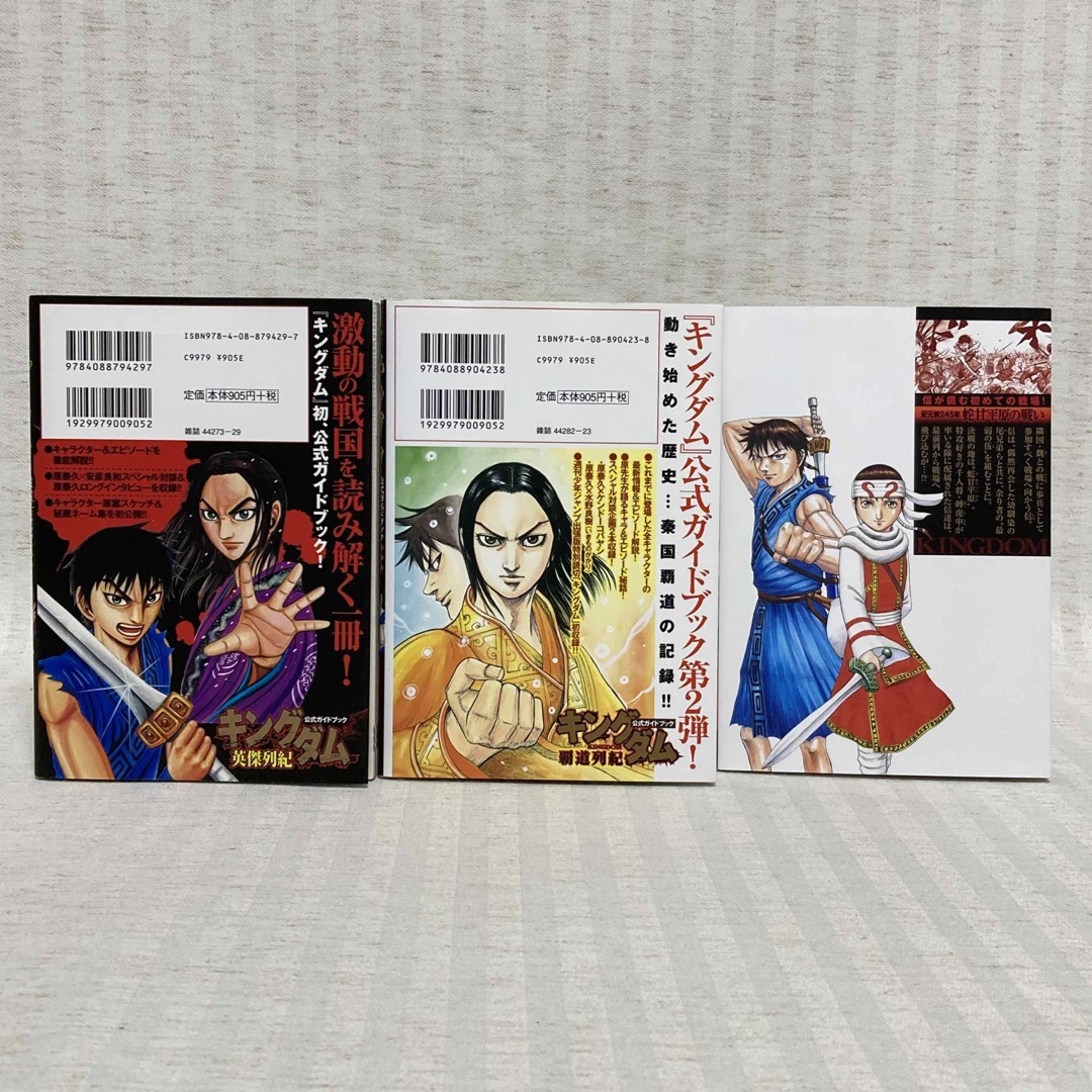 キングダム 公式ガイドブック 英傑列紀・覇道列紀 映画特典 伍巻 原