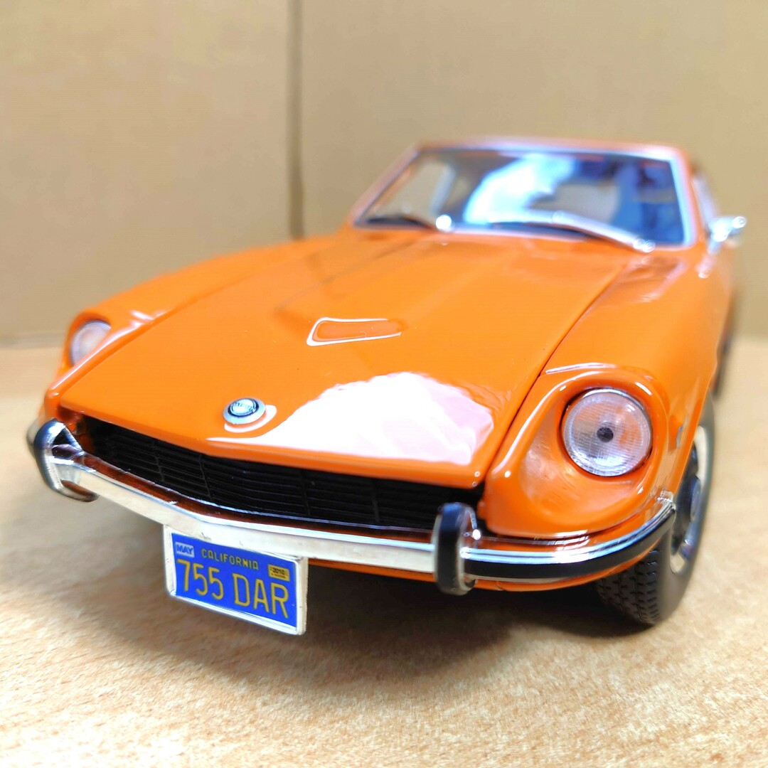1/18 日産（ダットサン）フェアレディ240Z オレンジ 1971 マイスト製の