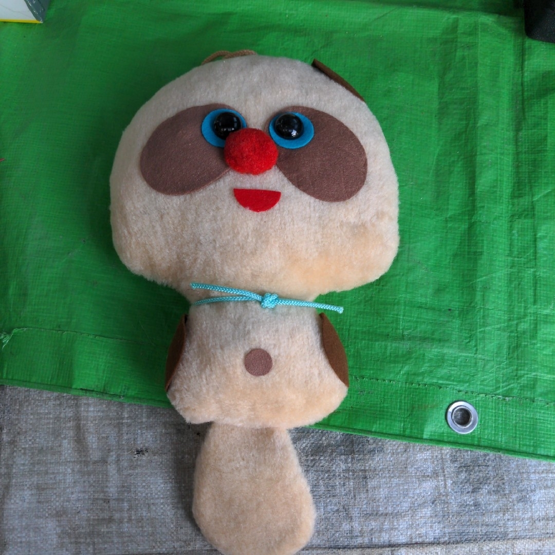 昭和レトロ たぬき 狸 ぬいぐるみ 人形の通販 by ちいちい's shop｜ラクマ