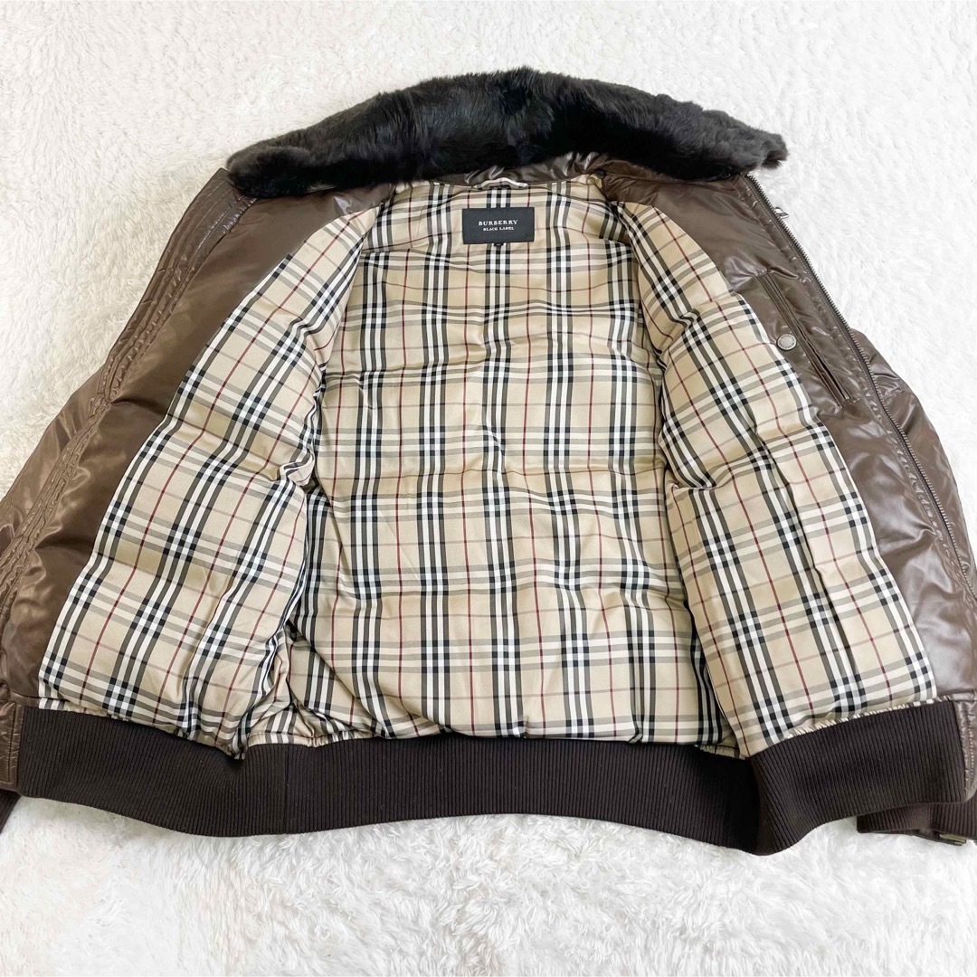 BURBERRY BLACK LABEL - バーバリーブラックレーベル ダウンジャケット