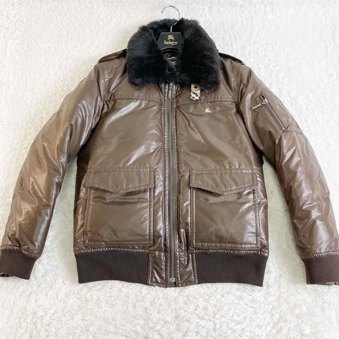 BURBERRY BLACK LABEL - バーバリーブラックレーベル ダウンジャケット