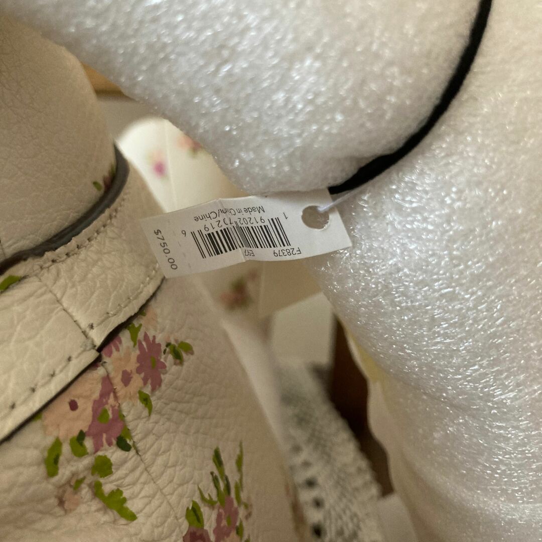 COACH - Coach X Disney ミニーマウス ドール レザー 花柄 限定品 新品