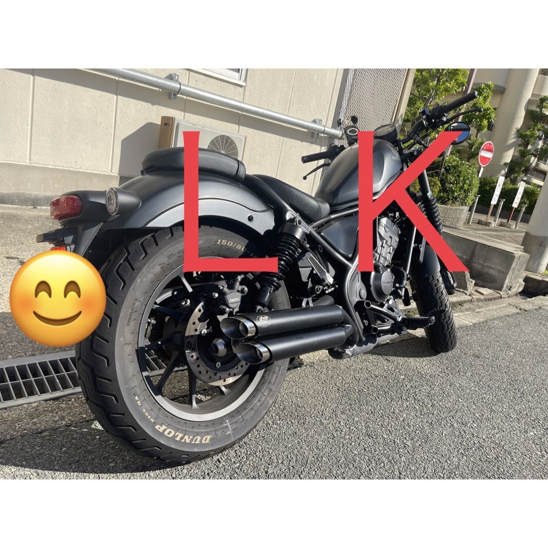 セール レブル250 2023年~マフラー 2本出し gem speed製 V4の通販 by