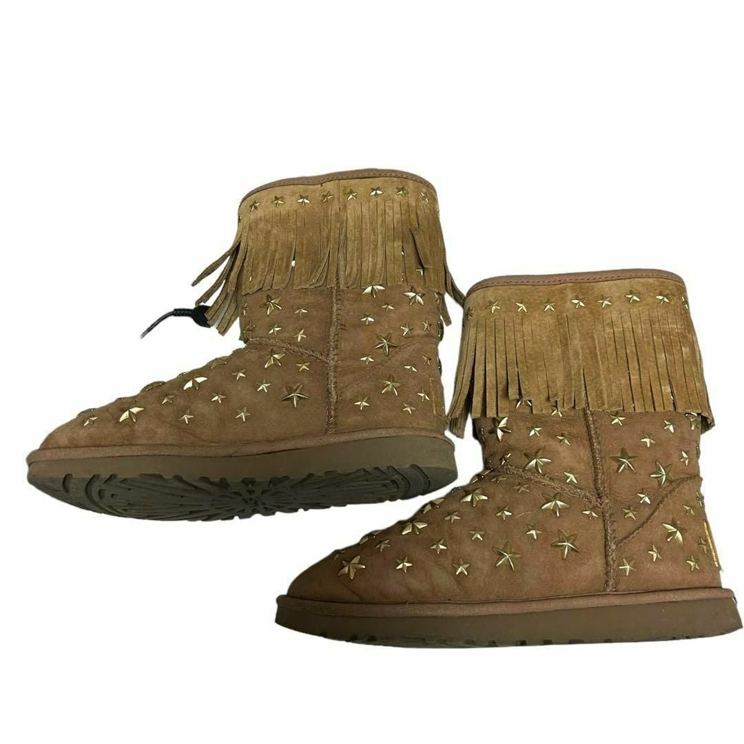 JIMMY CHOO - 【超美品】✨ UGG & JIMMY CHOO ムートンブーツ23.0cm