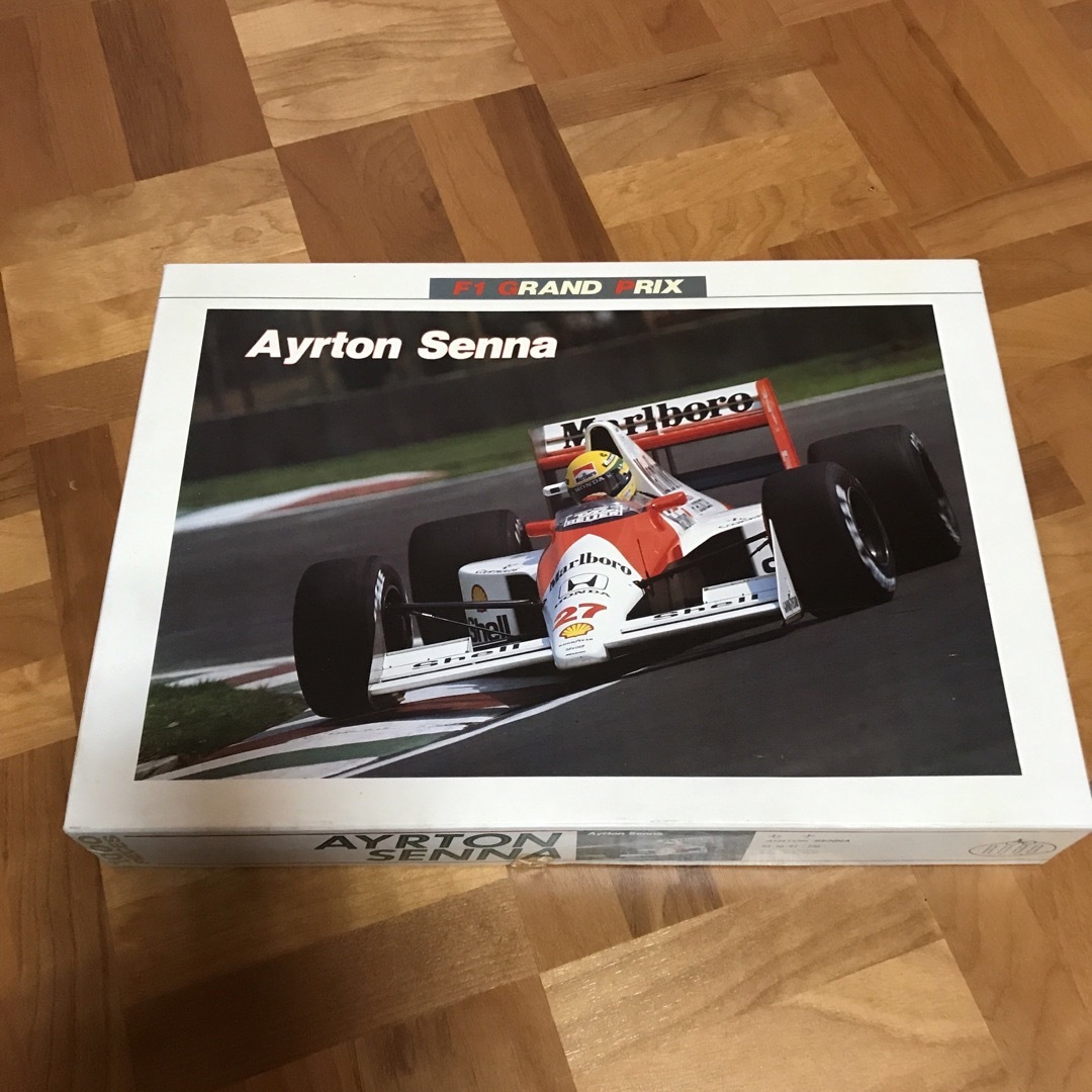 アイルトン・セナ ジグソーパズル フレーム付き パズル完成品】F1