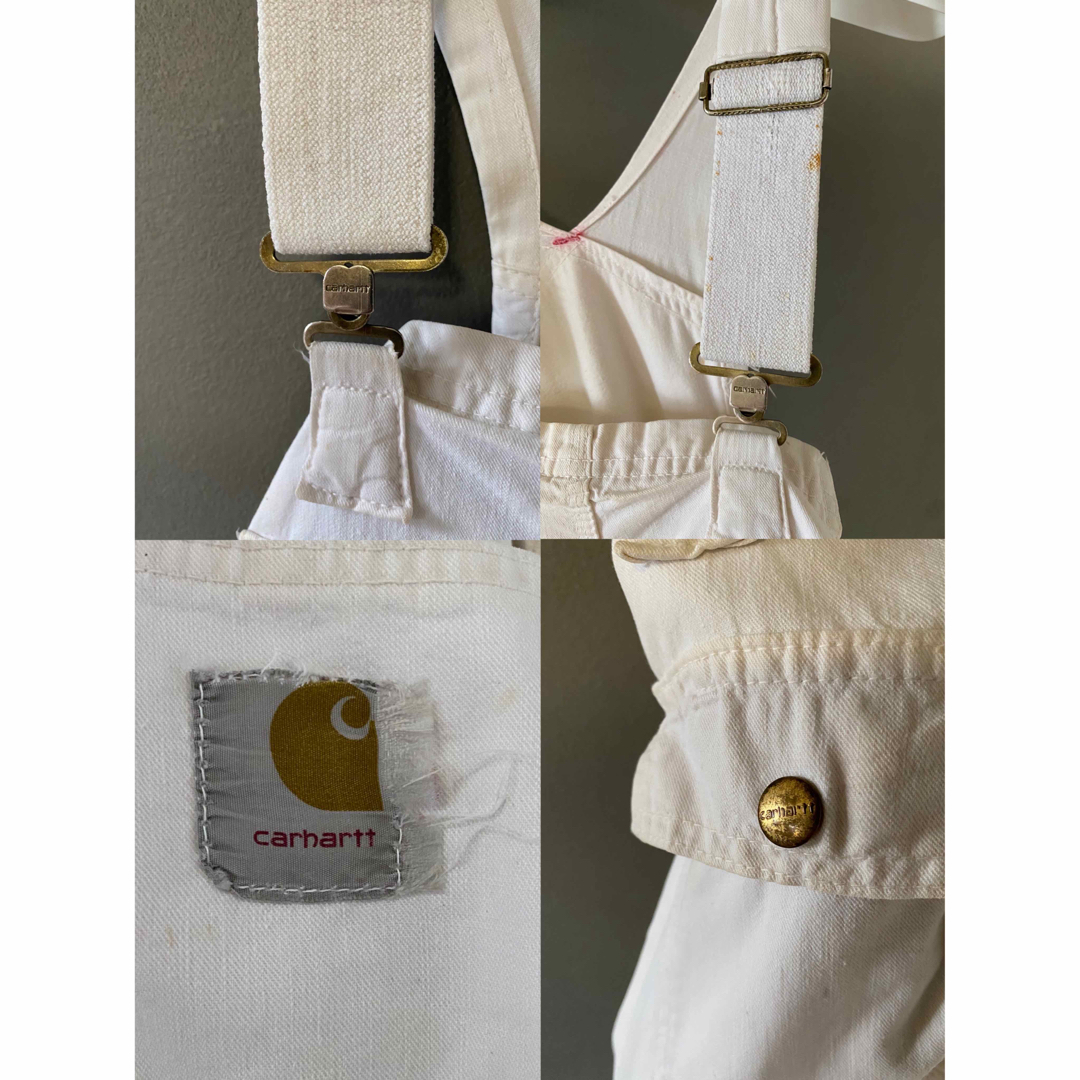 carhartt - ビンテージ 60s カーハート白 ホワイト エプロン