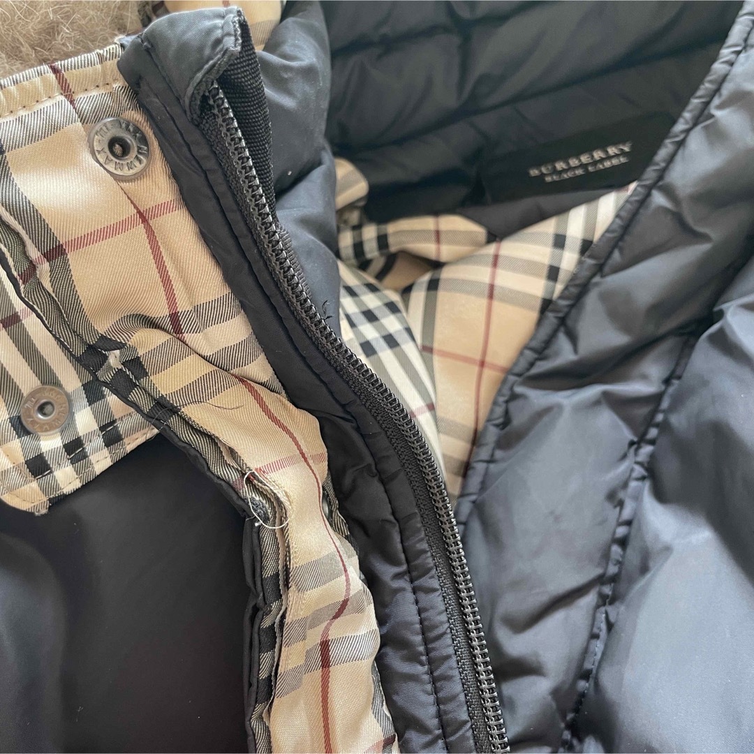 BURBERRY BLACK LABEL - バーバリー ダウンコートジャケット