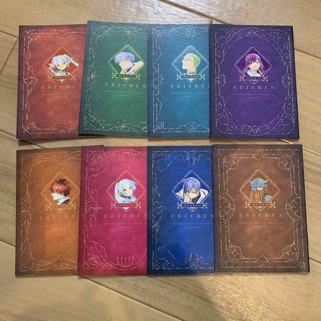 葬送のフリーレン 魔導書型ミニノート 全8種類の通販 by mame's shop