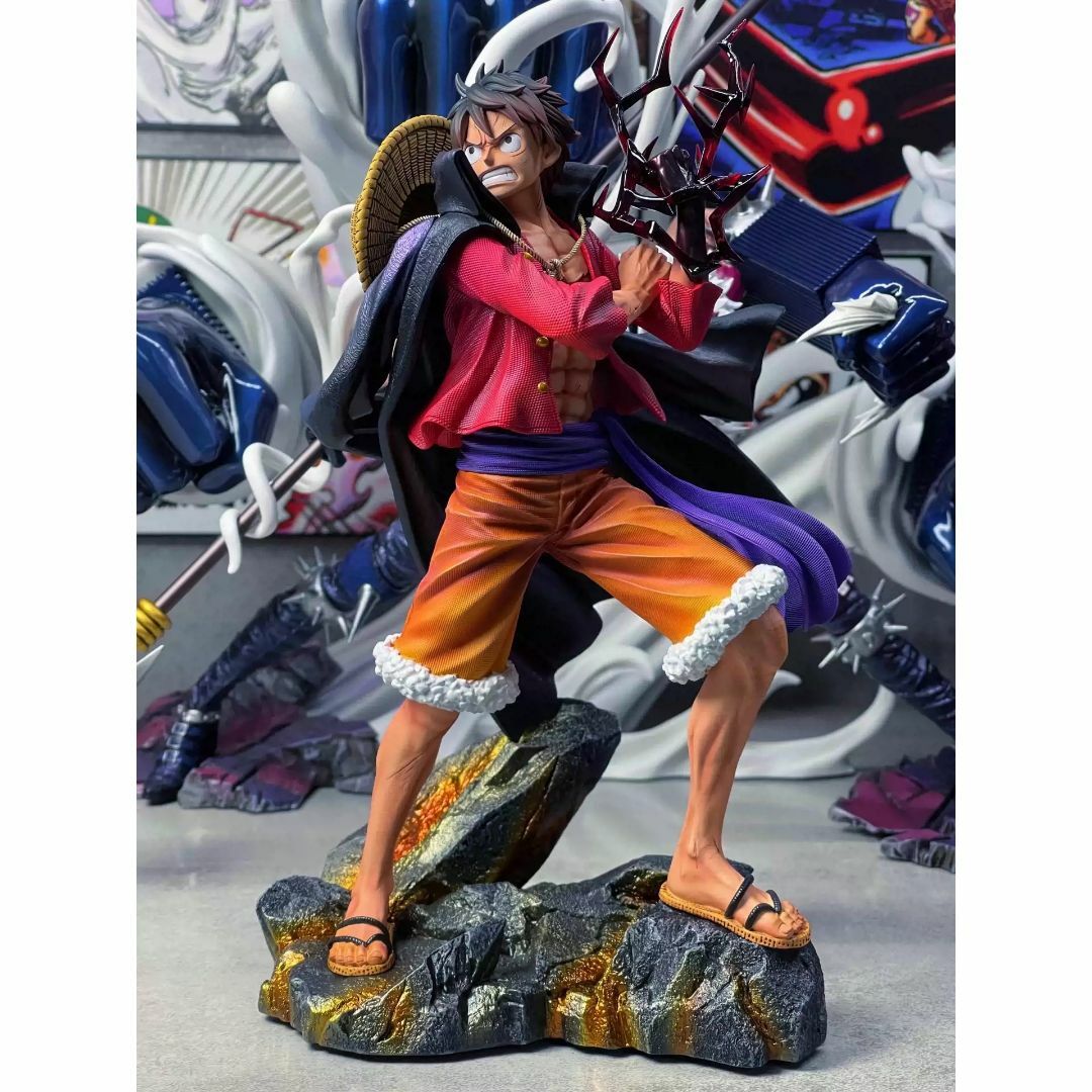 ワンピース モンキー・D・ルフィ ガレージキット フィギュア 塗装済み