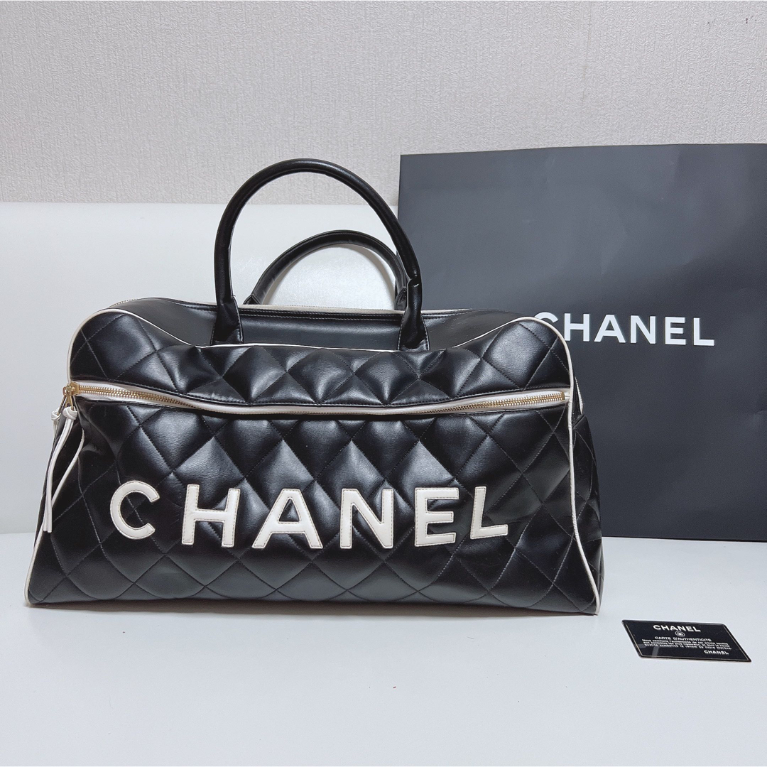 CHANEL - CHANEL(シャネル) スポーツライン マトラッセ ロゴ ボストン