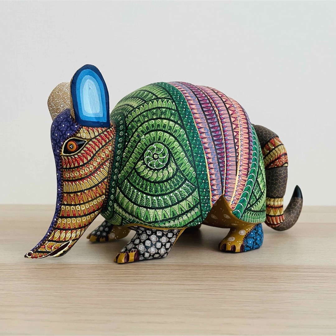 メキシコ雑貨 アレブリヘス アレブリヘ アリクイ アルマジロの通販 by