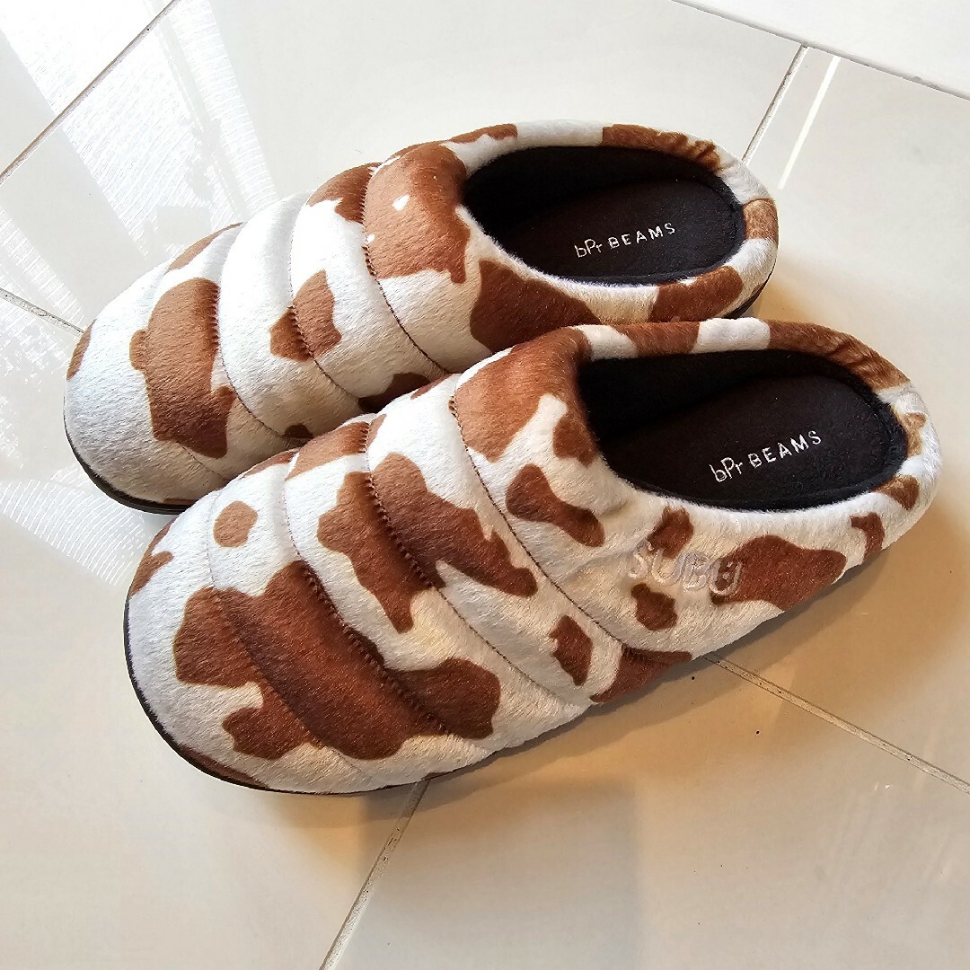 SUBU - スブ SUBU × bPr BEAMS 別注フェイクファー サンダル 2022の