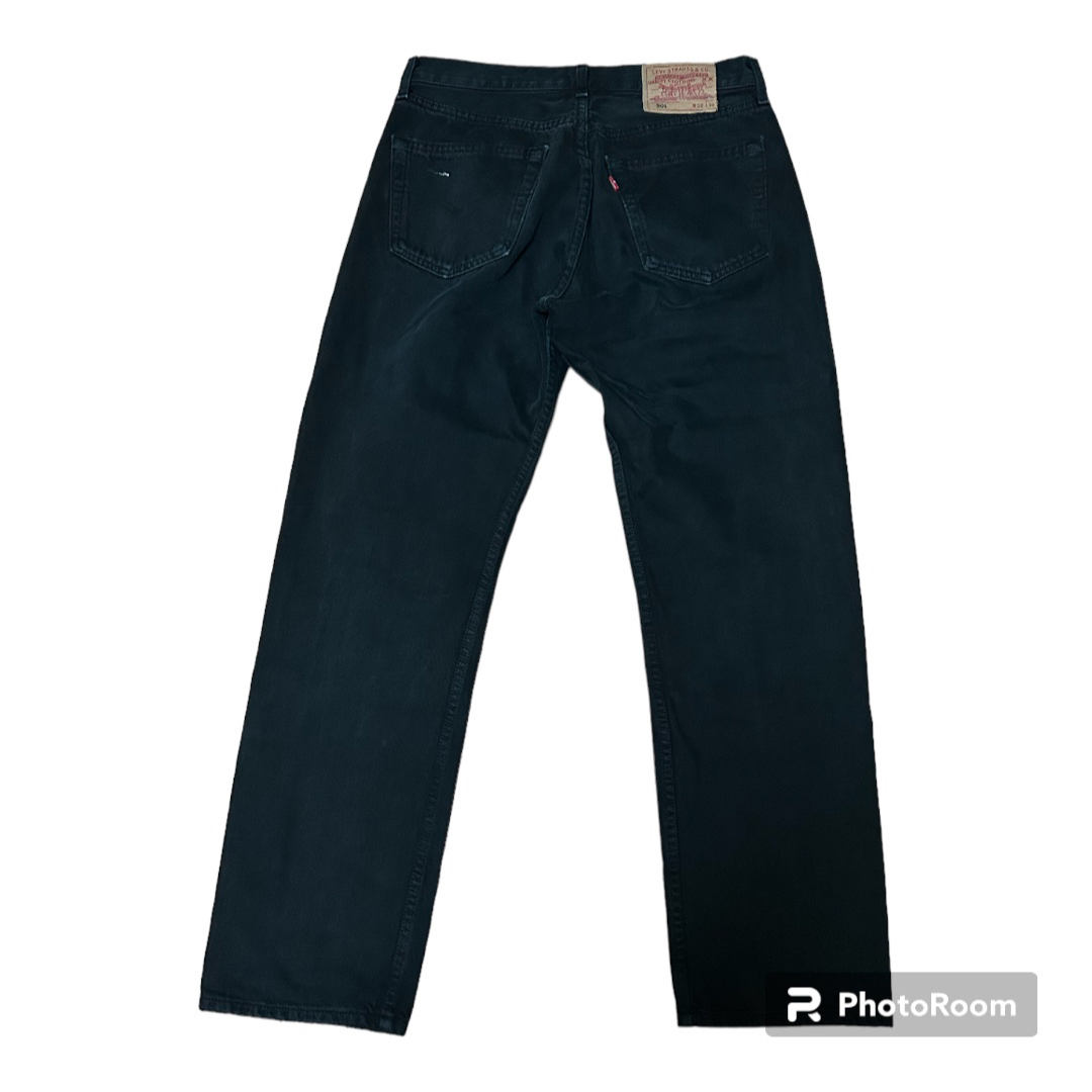 EURO LEVI'S - 良品 00s EURO Levi's 501 後染め ブラック 32の通販 by